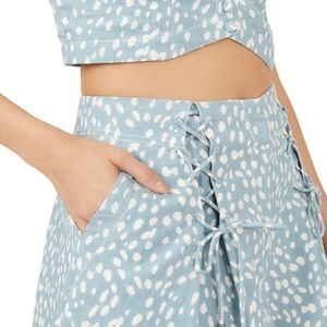 Brand new Free People 2 piece cloud combo size 6 crop top and shorts
